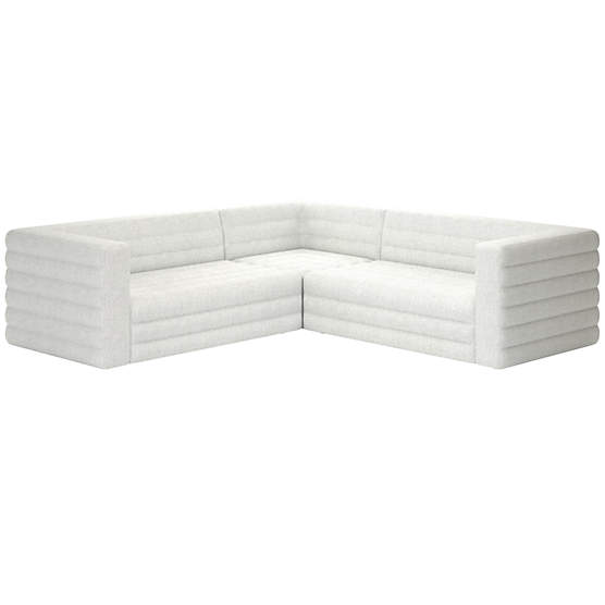 Strato 3-Piece Sectional Sofa Elliot Dove