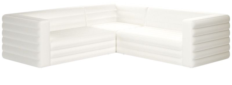 Strato 3-Piece Sectional Sofa Dream Pina Colada - image 0 of 7