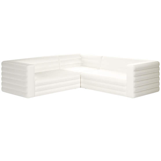 Strato 3-Piece Sectional Sofa Dream Pina Colada