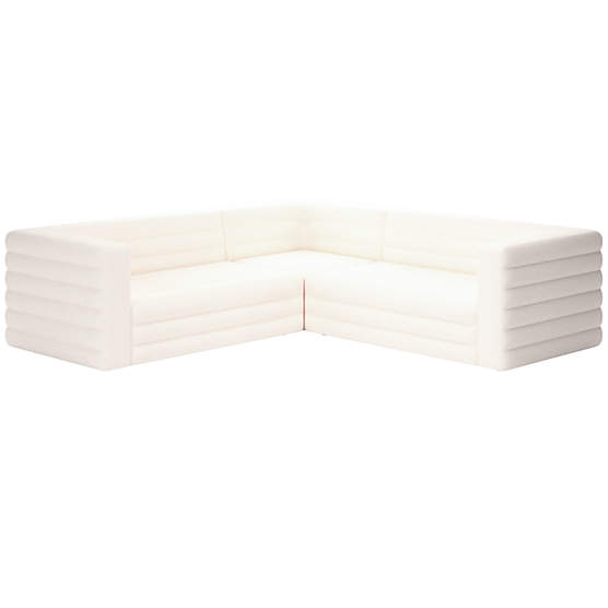 Strato 3-Piece Sectional Sofa Biba Frost