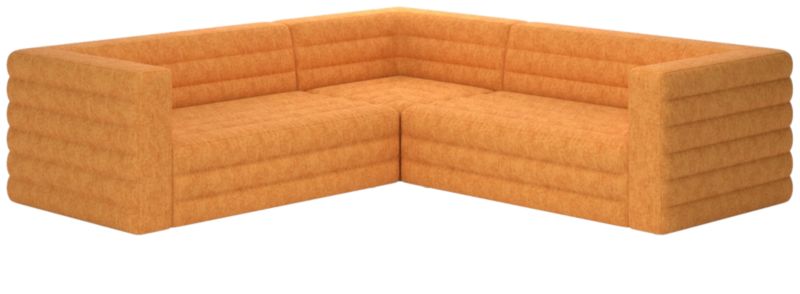 Strato 3-Piece Sectional Sofa Dream Ginger Tea - image 0 of 7