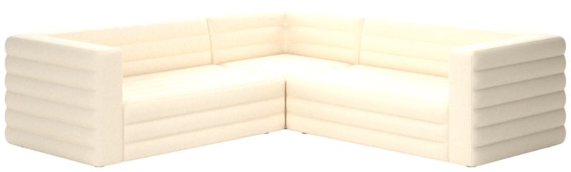 Strato 3-Piece Sectional Sofa Kanvas Sand - image 0 of 6