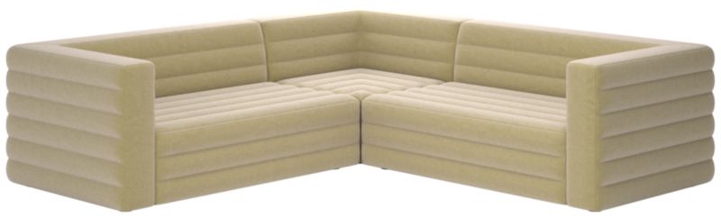 Strato 3-Piece Sectional Sofa Luca Camel - image 0 of 6