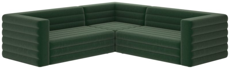 Strato 3-Piece Sectional Sofa Luca Juniper - image 0 of 6