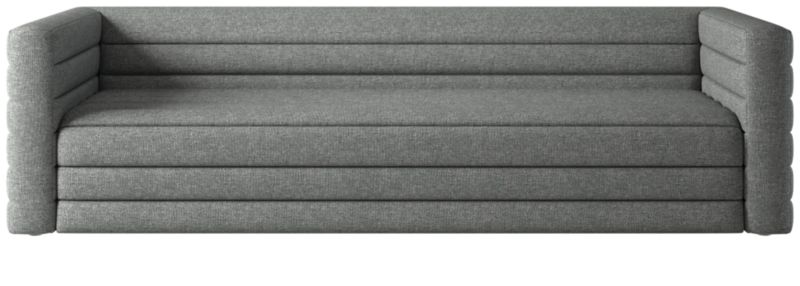 Strato 103" Extra-Large Sofa Hatch Charcoal - image 0 of 7