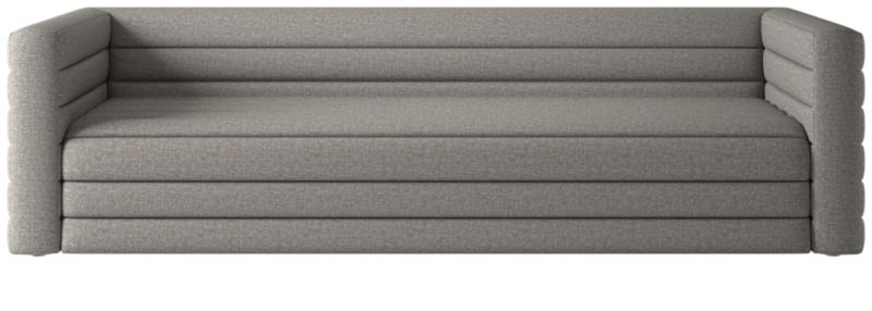 Strato 103" Extra-Large Sofa Taylor Felt Grey - image 0 of 7