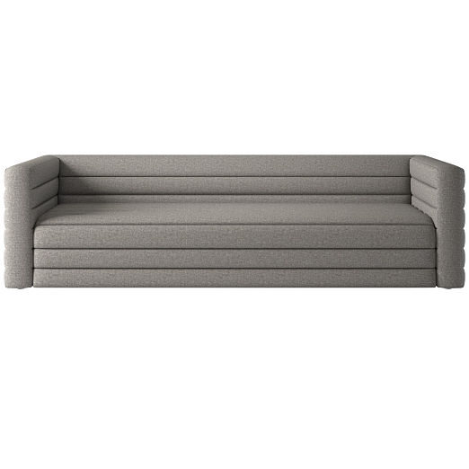 Strato 103" Extra-Large Sofa Taylor Felt Grey