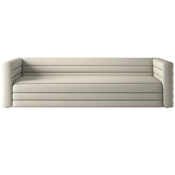 eer Kaal melk Strato Extra-Large Sofa Deauville Stone | CB2