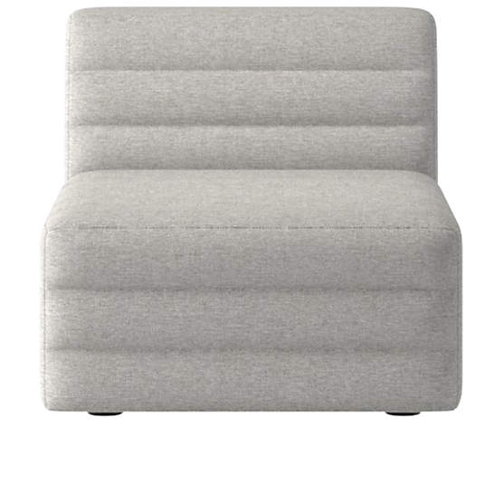 Strato Armless Chair Hatch Platinum