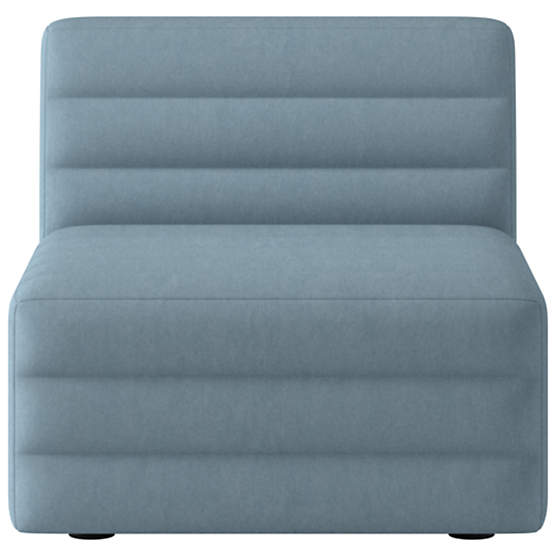 Strato Armless Chair Lisbon Wedgewood