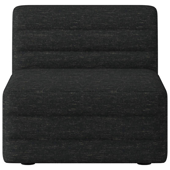 Strato Armless Chair Curious Ebony