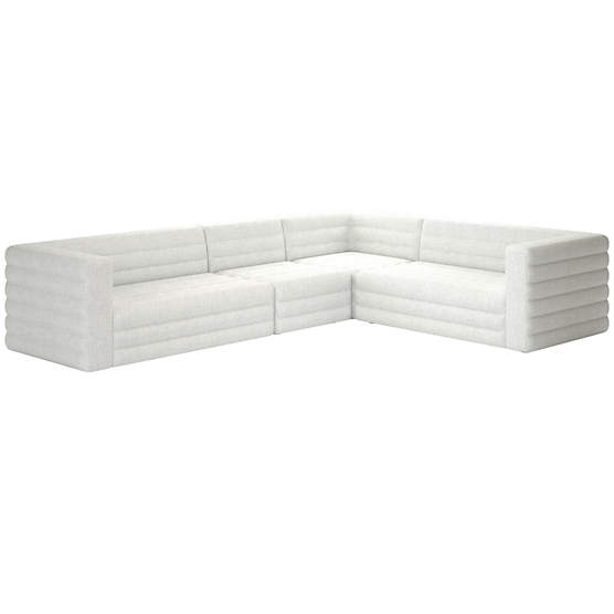 Strato 4-Piece Sectional Sofa Elliot Dove