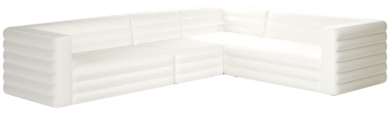 Strato 4-Piece Sectional Sofa Dream Pina Colada - image 0 of 8