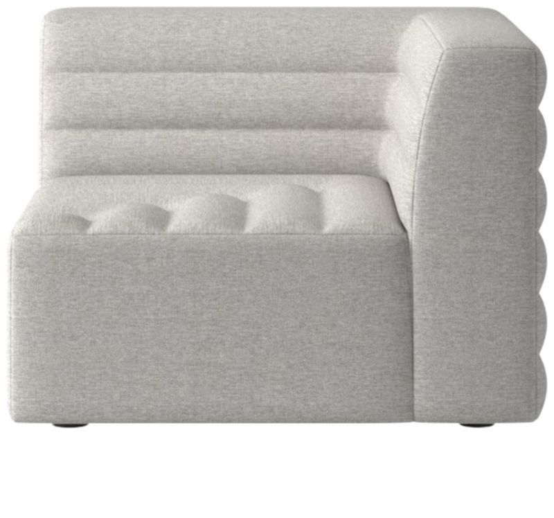 Strato Corner Chair Hatch Platinum - image 0 of 7