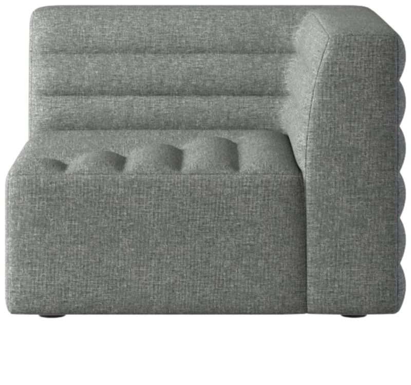 Strato Corner Chair Hatch Charcoal - image 0 of 7