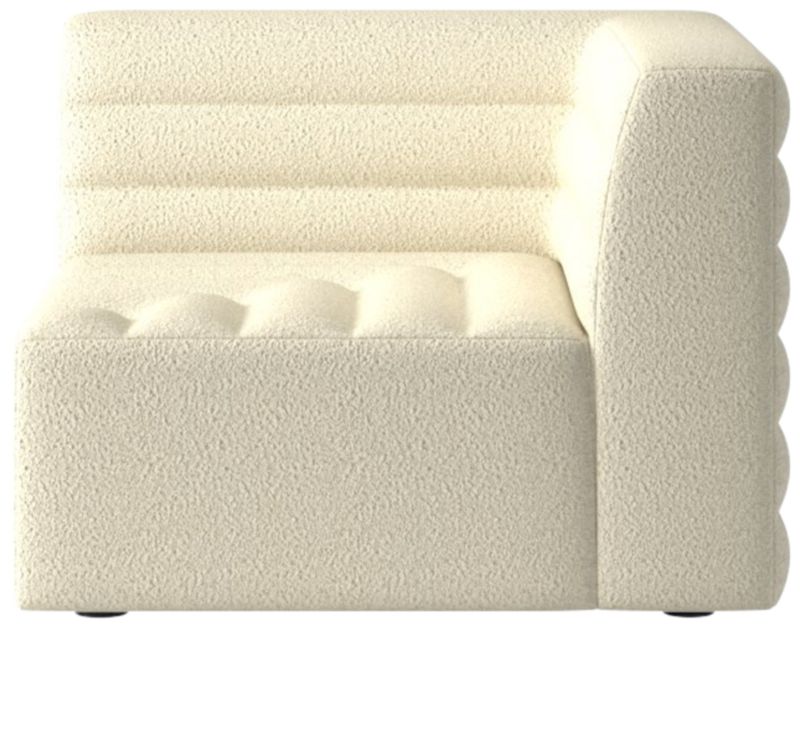 Strato Corner Chair Bloce Cream - image 0 of 7