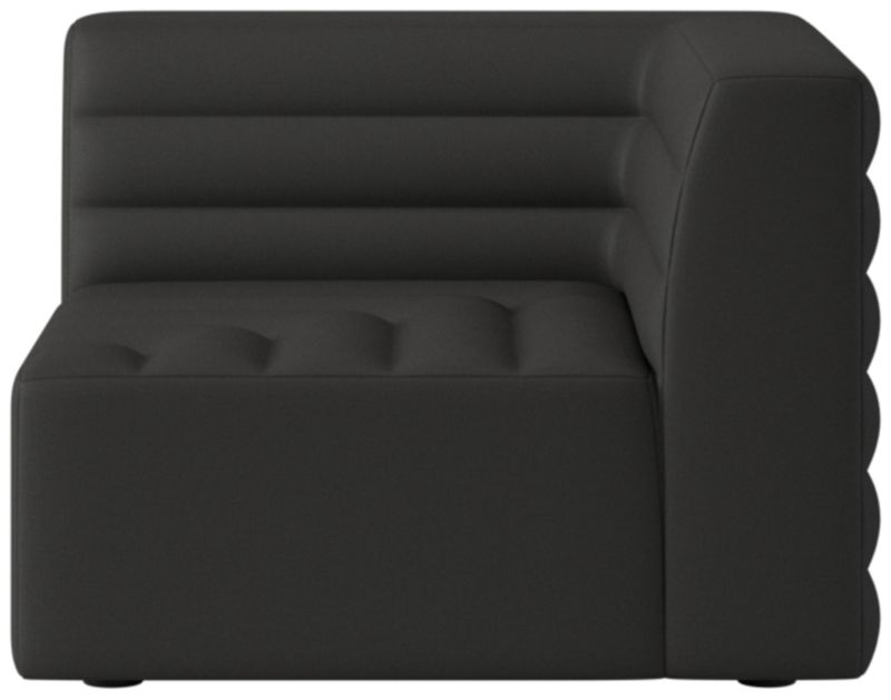 Strato Corner Chair Kanvas Ebony - image 0 of 7