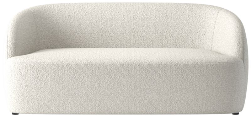 Gwyneth Boucle Loveseat + Reviews | CB2