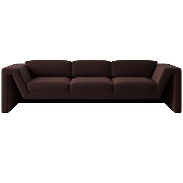 Perimeter Sofa Luca Espresso Reviews CB2
