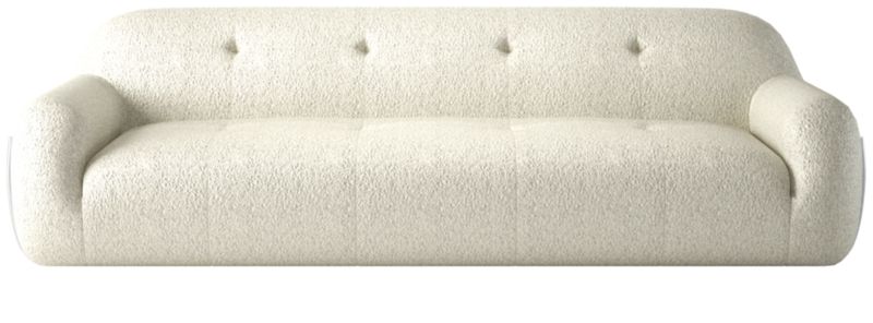 Brace Bloce Grey Tufted Sofa - image 0 of 7