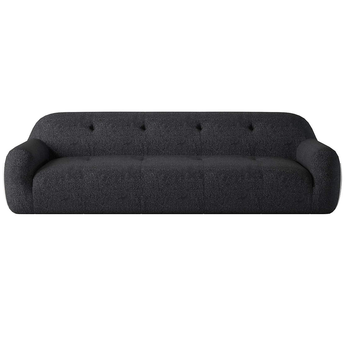 Hada Bloce Noir Armless Sofa CB2