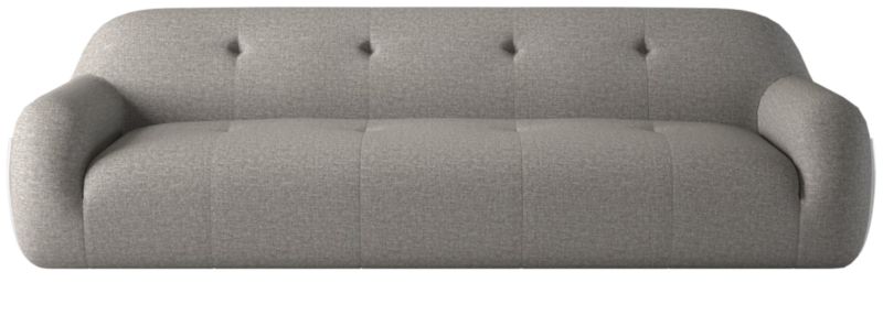 Brace Sofa Taylor Felt Grey - image 0 of 7