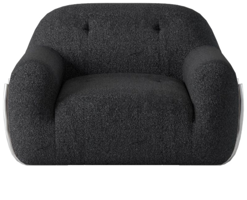 Brace Bloce Noir Lounge Chair - image 0 of 6