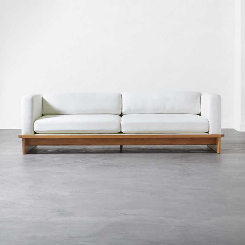 Tablon Snow Sofa + Reviews | CB2