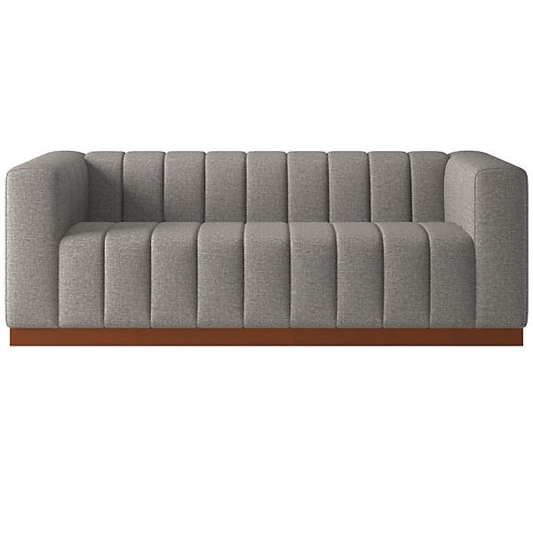 Cb2 channeled new arrivals sofa