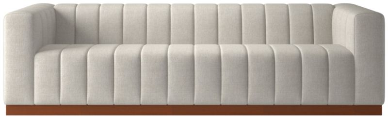 Forte Channeled Extra Large Sofa Deauville Dune - image 0 of 8