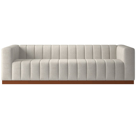 Forte Channeled Extra Large Sofa Deauville Dune