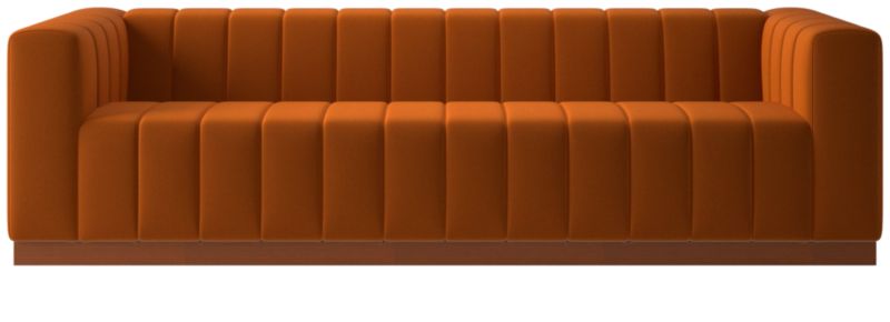 Forte Channeled Extra Large Sofa Luca Russet - image 0 of 8