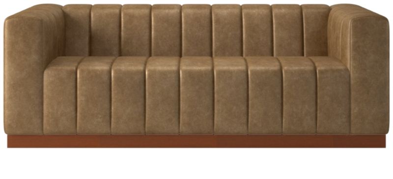 Cb2 on sale channeled sofa