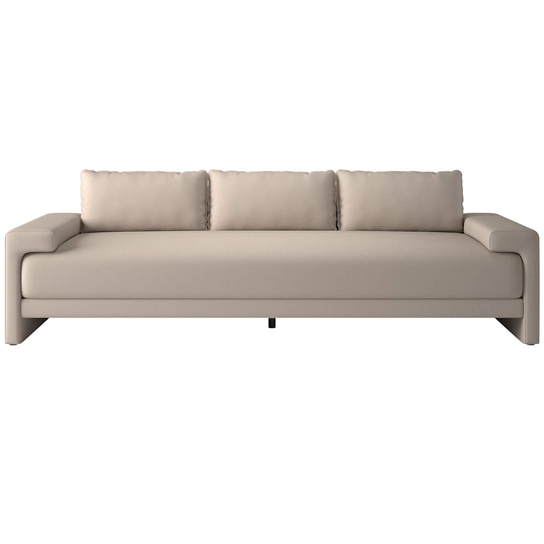 Camden Sofa Luca Russet + Reviews CB2