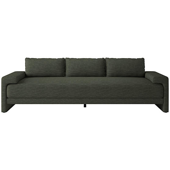 Camden 101" Sofa Curious Evergreen
