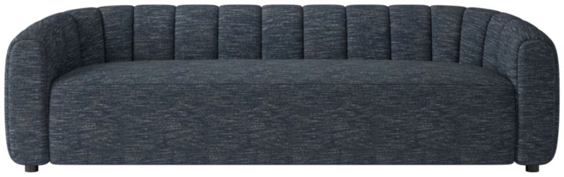 Viewing product image Fitz 98" Channeled Sofa Curious Eclipse - image 1 of 7