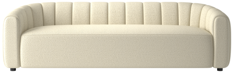 Fitz 97.5" Sofa Bloce Cream - image 0 of 11