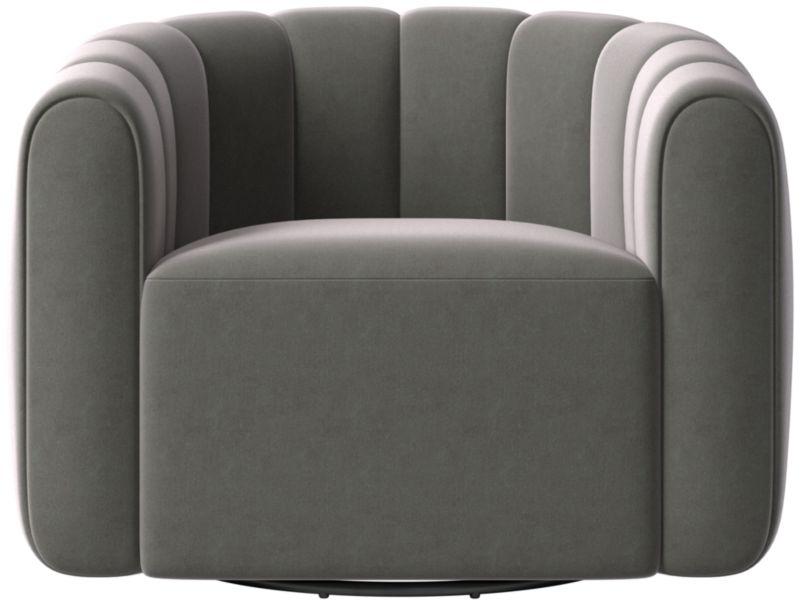 Fitz Swivel Chair Luca Storm - image 0 of 10