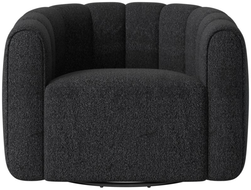 Fitz Bloce Noir Swivel Chair - image 0 of 8