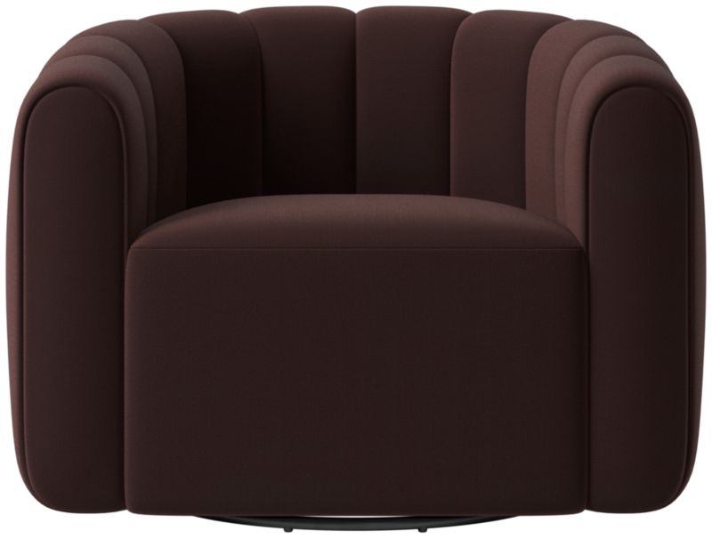 Fitz Luca Espresso Swivel Chair - image 0 of 8