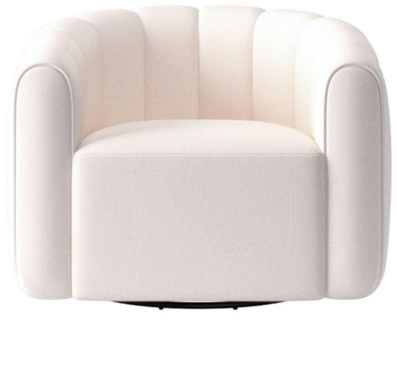 Fitz Biba Frost Swivel Chair - image 0 of 8