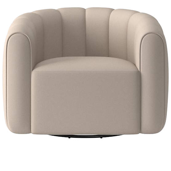 Fitz Swivel Chair Luca Bone