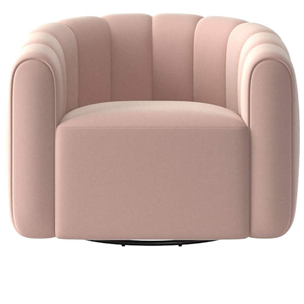 Blush cheap swivel chair