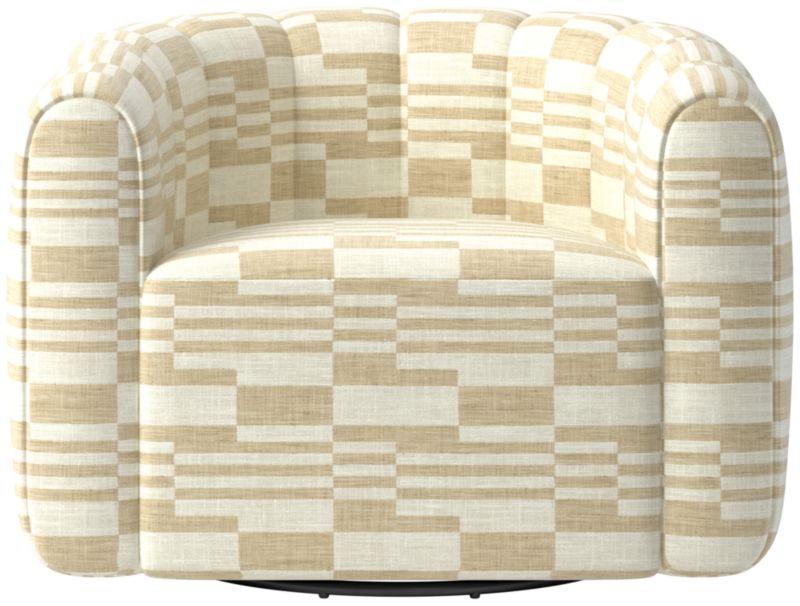 Fitz Swivel Chair Piano Cloud - image 0 of 7