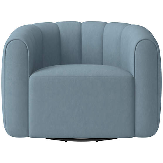 Fitz Swivel Chair Lison Wedgewood