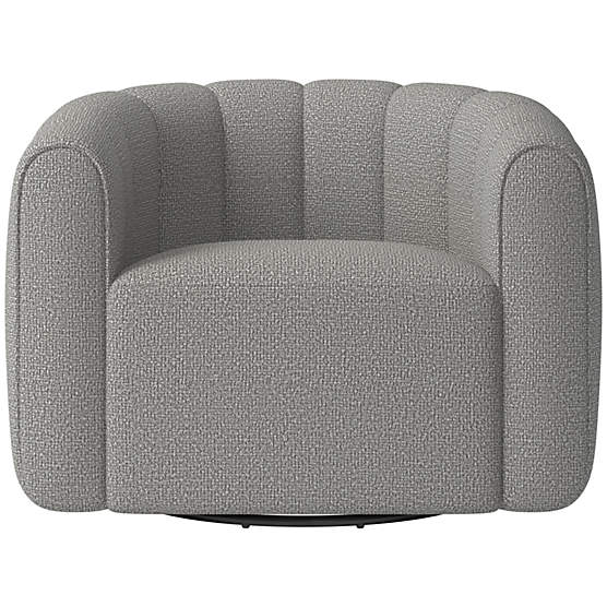 Fitz Swivel Chair Hartman Charcoal