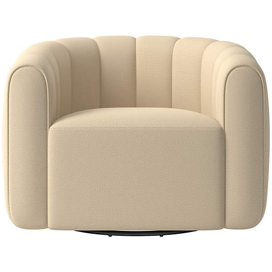 Fitz Swivel Chair Curious Mink