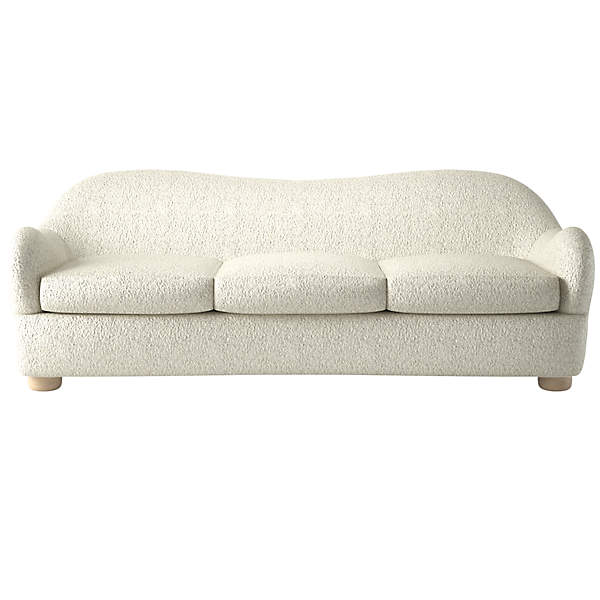 Cb2 store bacio sofa