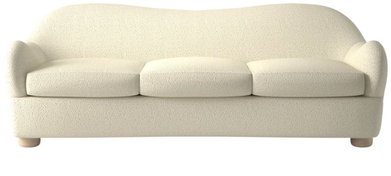 Bacio Sofa Bloce Cream by Ross Cassidy - image 0 of 2