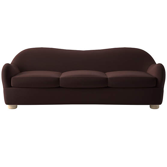 Bacio Sofa Luca Espresso by Ross Cassidy